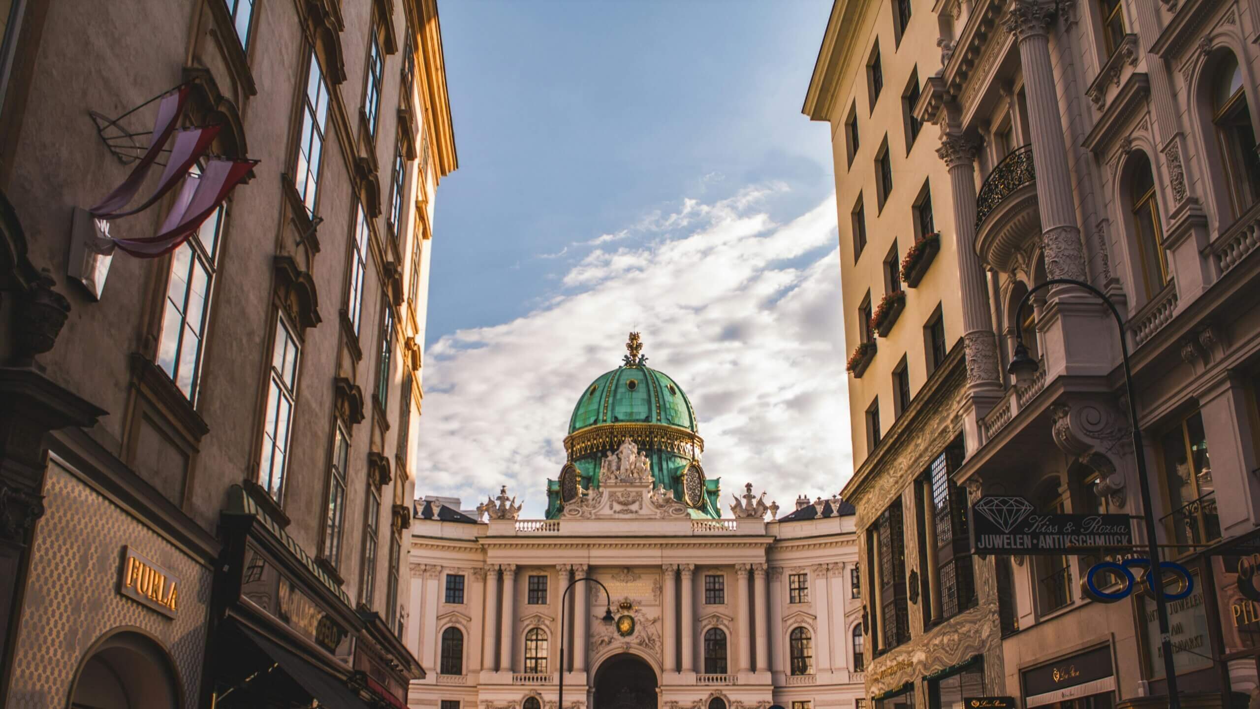 Hofburg imperial palace in Vienna, home of Empress Sisi