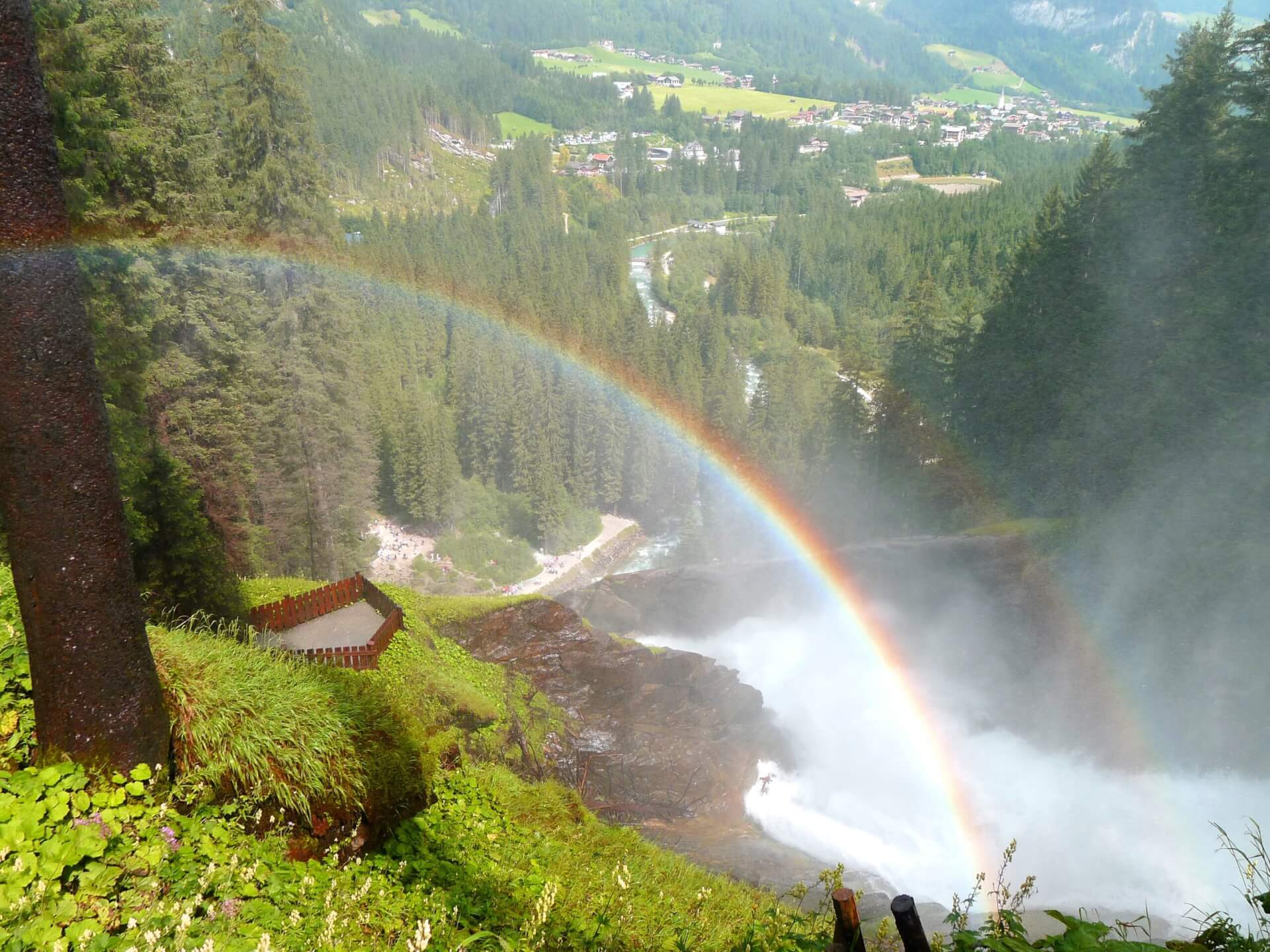 Krimml waterfall Austria