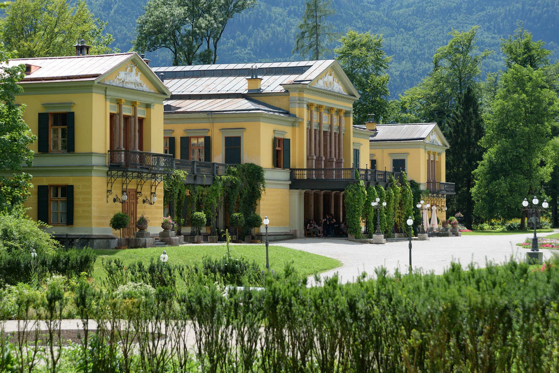 Kaiservilla in Bad Ischl, summer residence of Emperor Franz Joseph and Sisi