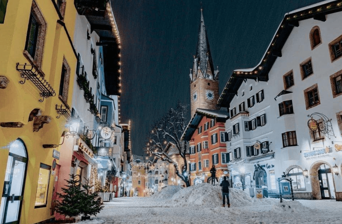 Kitzbühel in winter