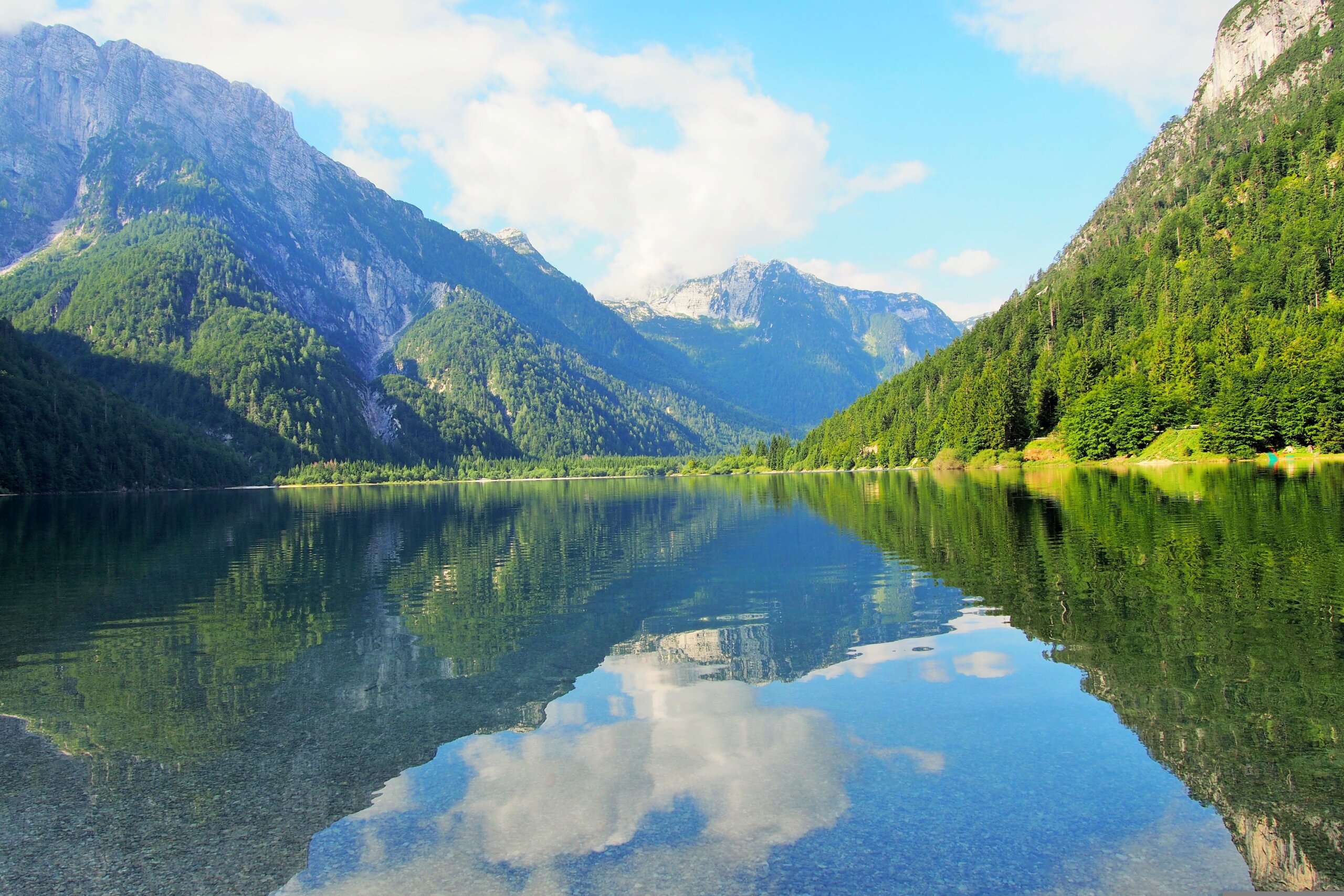 Mountains and forest in Triglav National Park, Slovenia