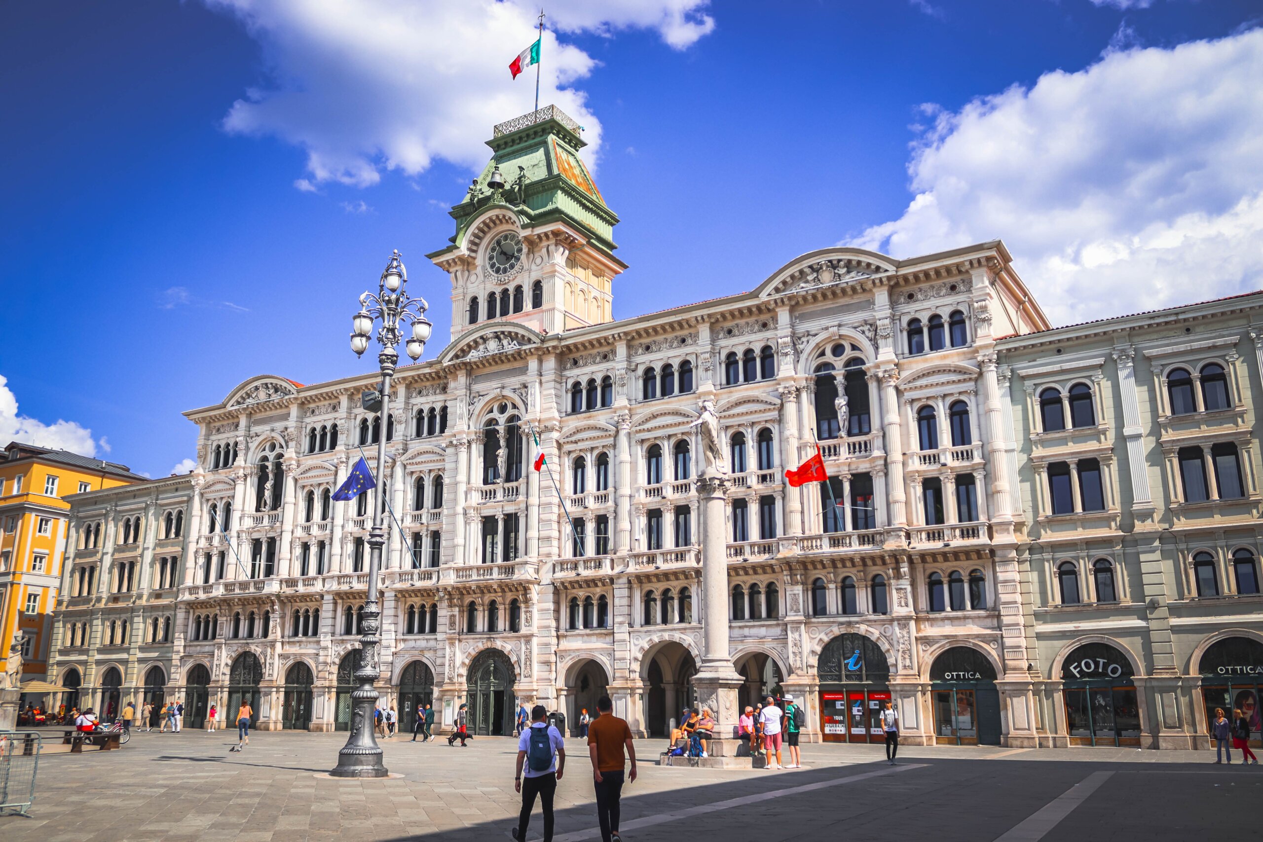 Trieste on the Adriatic Sea